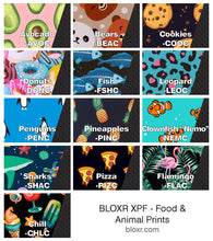 BLOXR® XPF® Attenuating Cap with Embroidered name, food & animal prints
