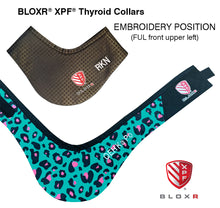 BLOXR® XPF® Thyroid Collar with Embroidered name and Magnet closure, food & animal prints