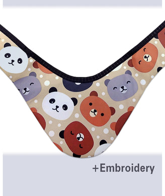 BLOXR® XPF® Thyroid Collar with Embroidered name, food & animal prints