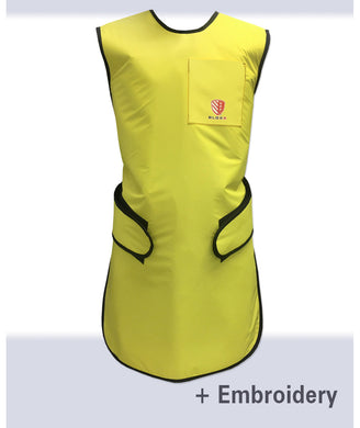 BLOXR® XPF® Frontal Apron with Elastic Back and Embroidery, solid colors